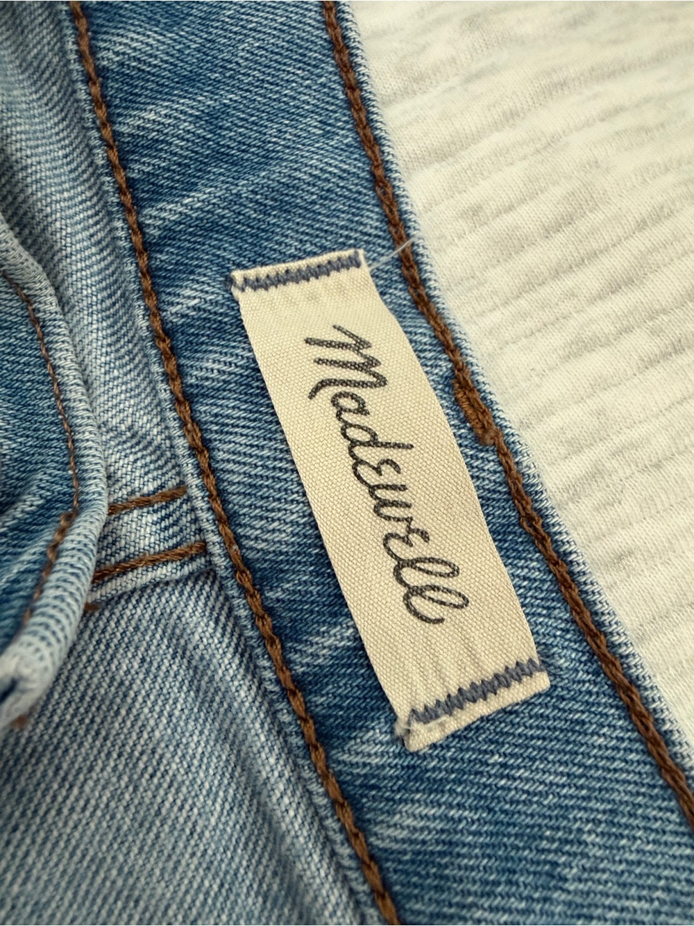 Madewell The Perfect Vintage Wide Leg Crop Jean 28T - Picture 5 of 6